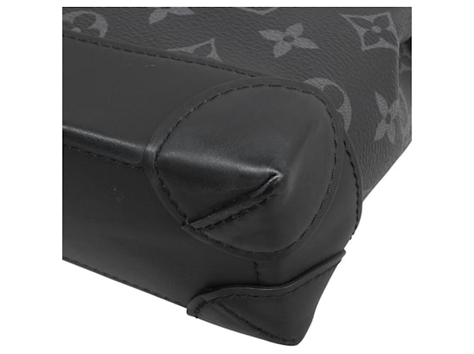 Borsa Louis Vuitton Monogram Eclipse Steamer PM Monogramma - vista 4