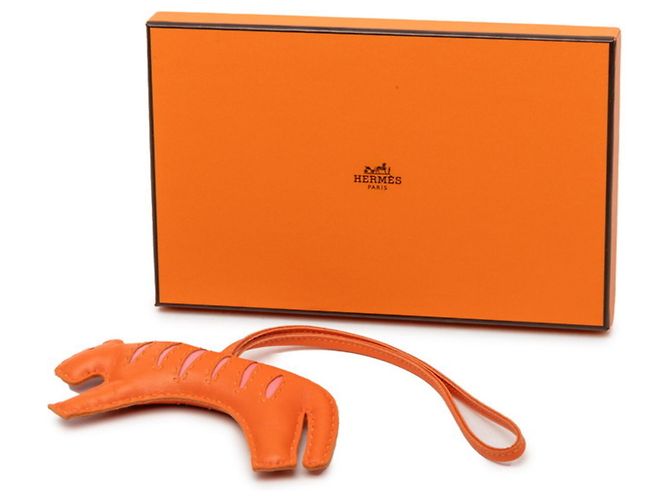 Hermès Hermes L'Oro Tiger Accessorio Charm Rosa Arancione - vista 4