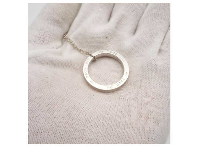 Collana con pendente Tiffany & Co. 1837 Circle Argento - vista 2