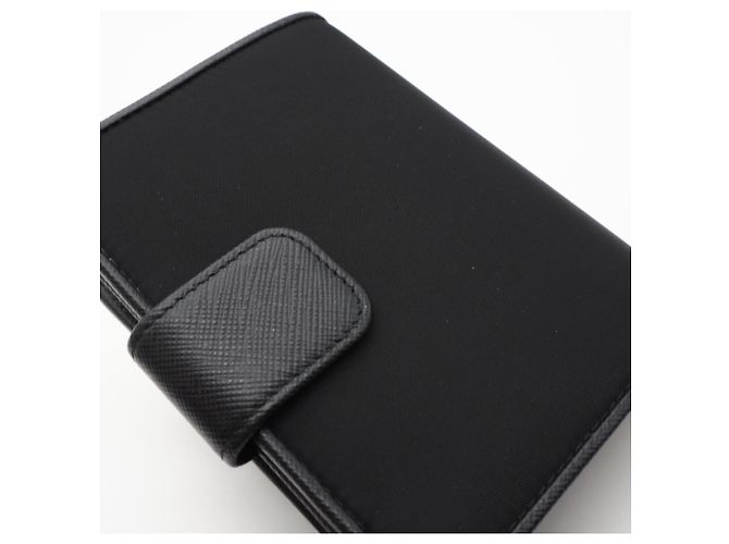 Prada Saffiano Bi-fold Wallet Schwarz - Ansicht 3