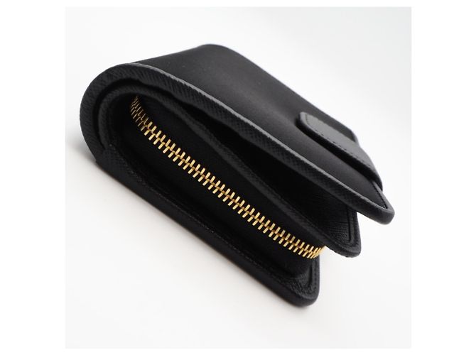 Prada Saffiano Bi-fold Wallet Schwarz - Ansicht 5