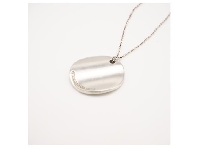 Tiffany & Co. Notes Round Plate Halskette Silber - Ansicht 3