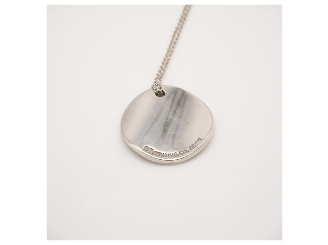 Tiffany & Co. Notes Round Plate Halskette Silber - Ansicht 4