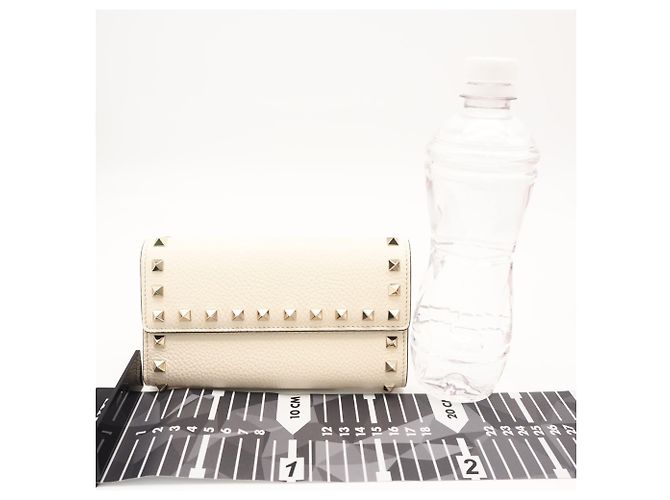 VALENTINO Rockstud Leder-Langgeldbörse Roh - Ansicht 3