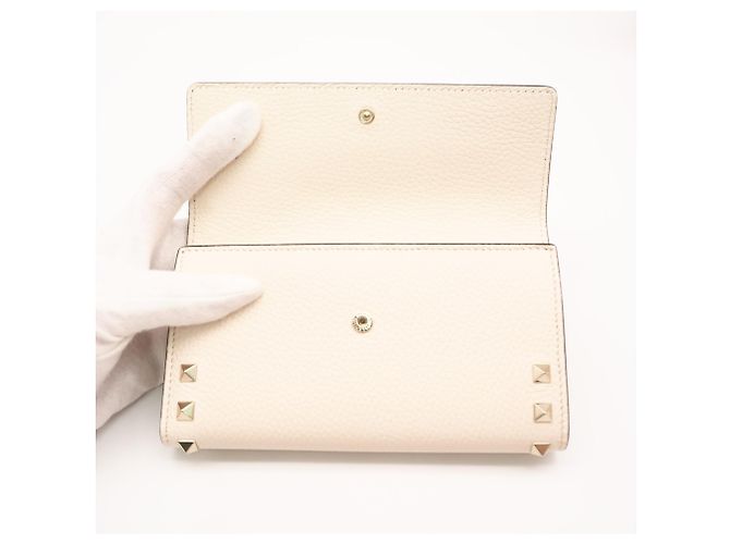 VALENTINO Rockstud Leder-Langgeldbörse Roh - Ansicht 9
