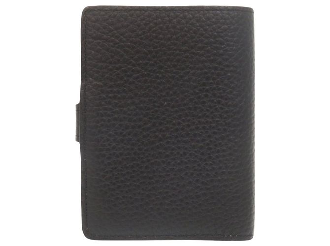 Louis Vuitton Bi-Fold Wallet aus schwarzem Taurillon-Leder - Ansicht 2