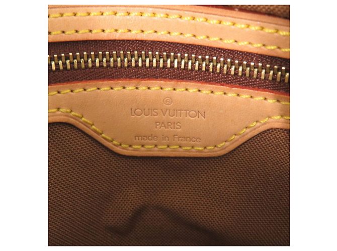 Borsa a tracolla Louis Vuitton Trotteur Monogram Marrone Monogramma - vista 9