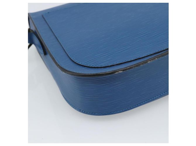 LOUIS VUITTON Epi Saint Cloud GM Shoulder Bag Toledo Blue M52195 LV Auth ep15054 - vista 17
