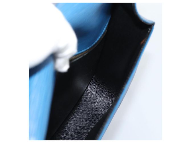 LOUIS VUITTON Epi Saint Cloud GM Shoulder Bag Toledo Blue M52195 LV Auth ep15054 - vista 22