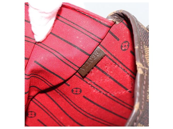 LOUIS VUITTON Damier Ebene Neverfull PM Tote Bag N51109 LV Auth 189782 - vista 12