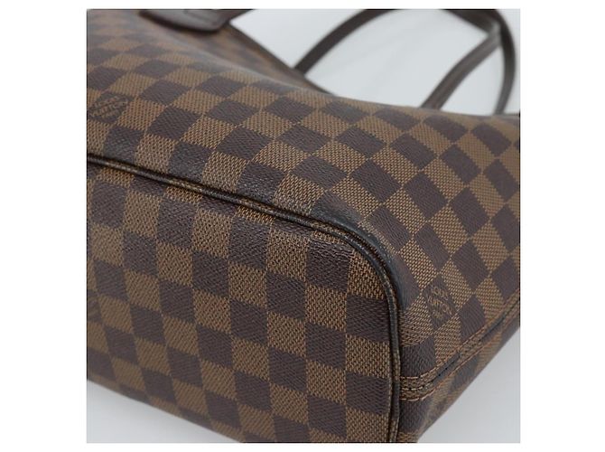 LOUIS VUITTON Damier Ebene Neverfull PM Tote Bag N51109 LV Auth 189782 - vista 15