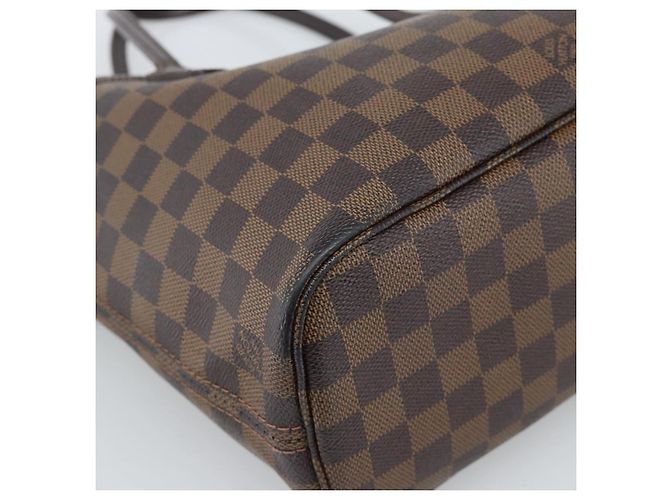 LOUIS VUITTON Damier Ebene Neverfull PM Tote Bag N51109 LV Auth 189782 - vista 16