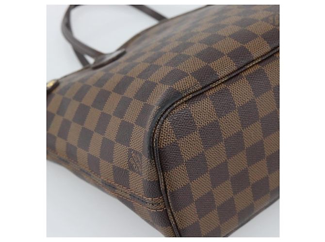 LOUIS VUITTON Damier Ebene Neverfull PM Tote Bag N51109 LV Auth 189782 - vista 18
