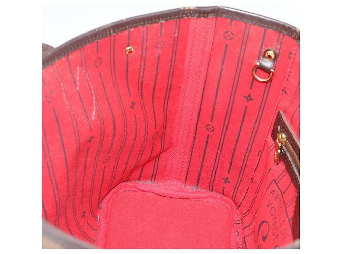 LOUIS VUITTON Damier Ebene Neverfull PM Tote Bag N51109 LV Auth 189782 - vista 20