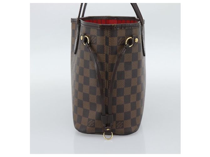LOUIS VUITTON Damier Ebene Neverfull PM Tote Bag N51109 LV Auth 189782 - vista 4