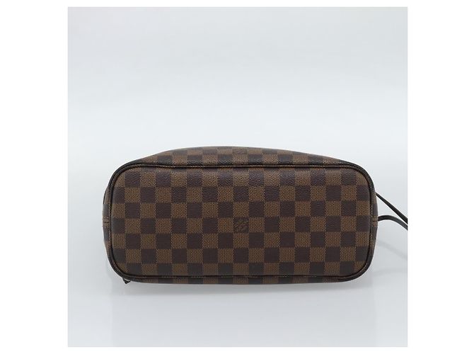 LOUIS VUITTON Damier Ebene Neverfull PM Tote Bag N51109 LV Auth 189782 - vista 5