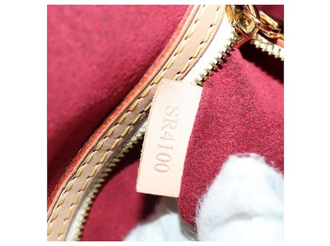 LOUIS VUITTON Borsa Tote Monogram Multicolor Annie GM White M40303 Auth BA13672SAV Bianco - vista 11
