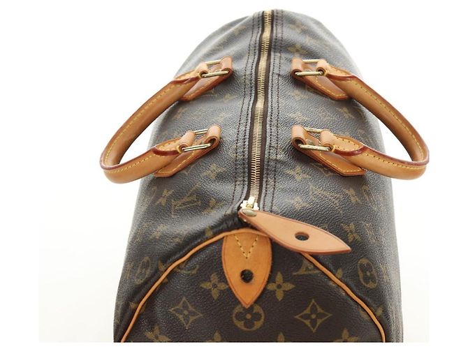 LOUIS VUITTON Borsa Monogram Speedy 35 M41524 LV Auth am12014V Monogramma - vista 6