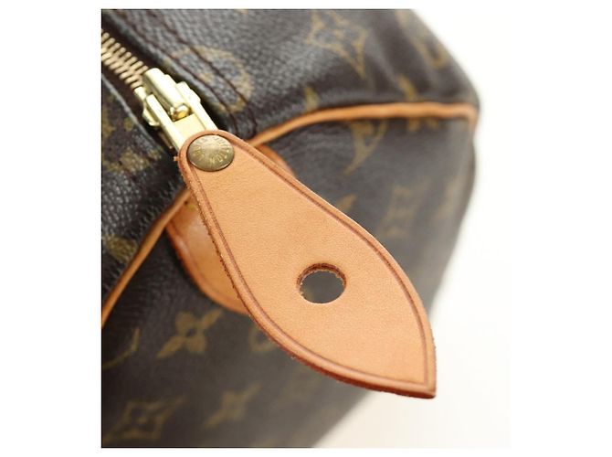 LOUIS VUITTON Borsa Monogram Speedy 35 M41524 LV Auth am12014V Monogramma - vista 9