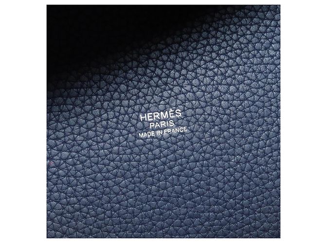 Hermès Borsa HERMES Picotan Lock PM in pelle Taurillon Clemence Rosa Argento Autentica 189772SM - vista 18
