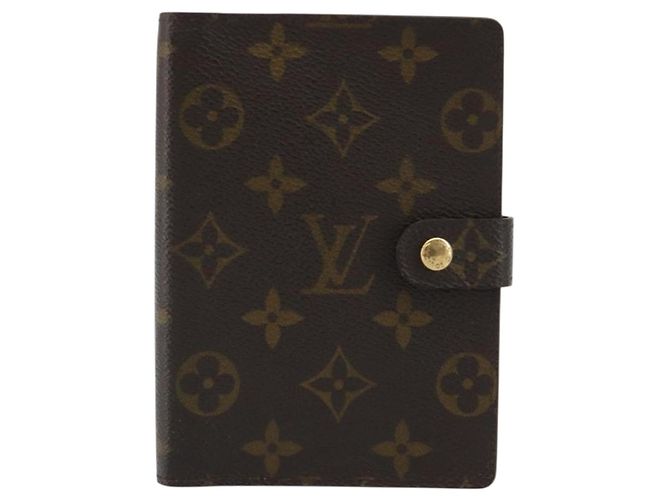 LOUIS VUITTON Monogram Agenda PM Day Planner Cover R20005 LV Auth 189642 Monograma - vista 13