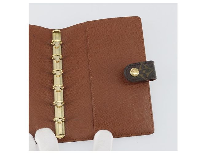 LOUIS VUITTON Monogram Agenda PM Day Planner Cover R20005 LV Auth 189642 Monograma - vista 18