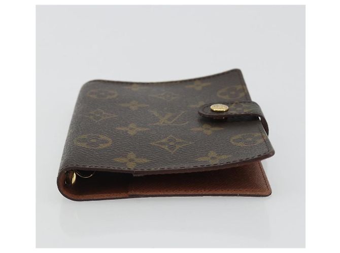 LOUIS VUITTON Monogram Agenda PM Day Planner Cover R20005 LV Auth 189642 Monograma - vista 6