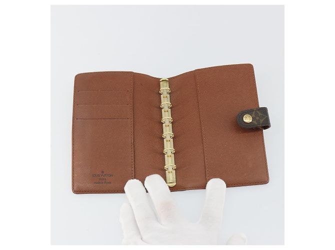 LOUIS VUITTON Monogram Agenda PM Day Planner Cover R20005 LV Auth 189642 Monograma - vista 8