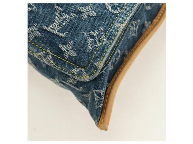 LOUIS VUITTON Borsa Monogram Denim Blu M95018 LV Auth 189186SAV - vista 14