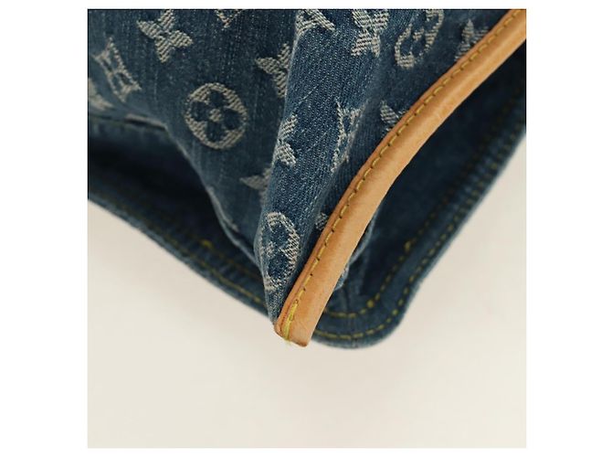LOUIS VUITTON Borsa Monogram Denim Blu M95018 LV Auth 189186SAV - vista 16