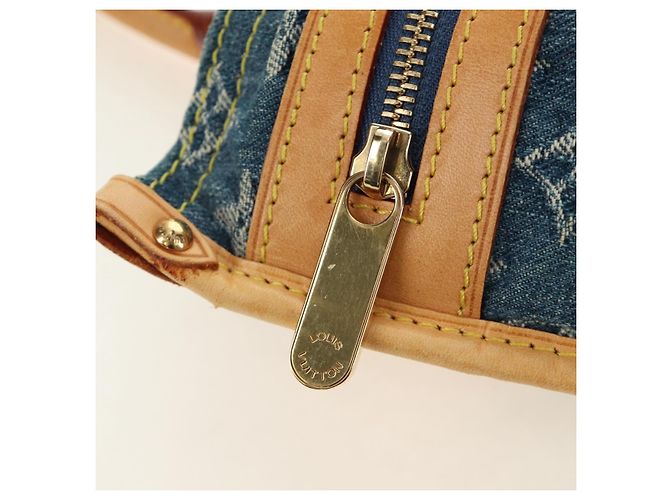 LOUIS VUITTON Borsa Monogram Denim Blu M95018 LV Auth 189186SAV - vista 20