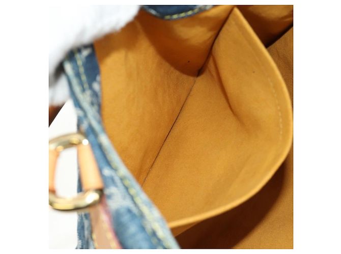 LOUIS VUITTON Borsa Monogram Denim Blu M95018 LV Auth 189186SAV - vista 25