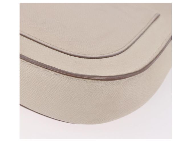 Céline Borsa a tracolla CELINE in pelle bianco oro autentica 189953 D'oro - vista 16