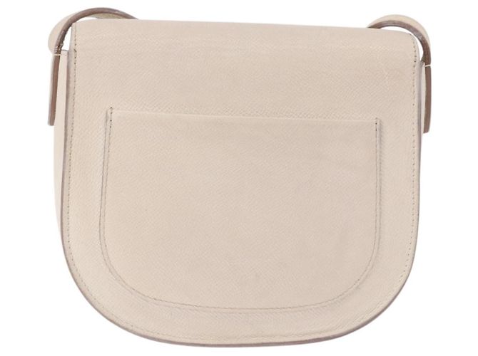 Céline Borsa a tracolla CELINE in pelle bianco oro autentica 189953 D'oro - vista 2
