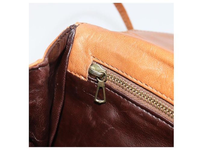 Borsa a Spalla BOTTEGA VENETA in Pelle Marrone Oro Auth bs35782 D'oro - vista 20