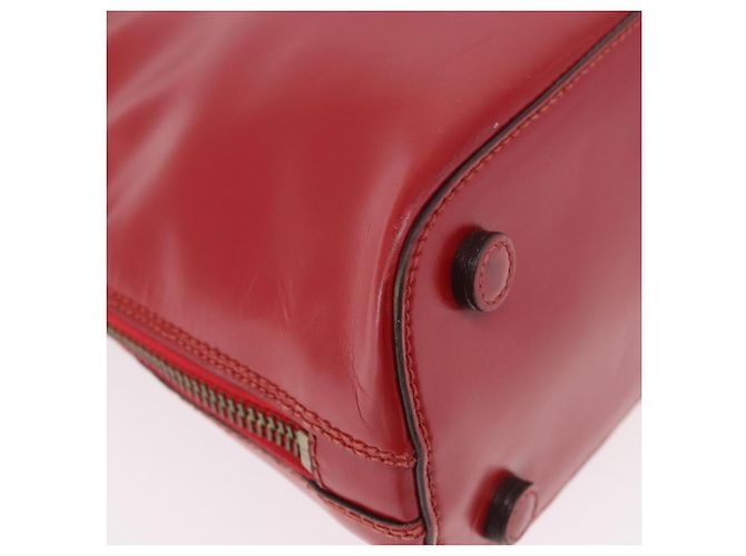 Borsa PRADA in pelle Rosso Oro Auth bs35879 D'oro - vista 15