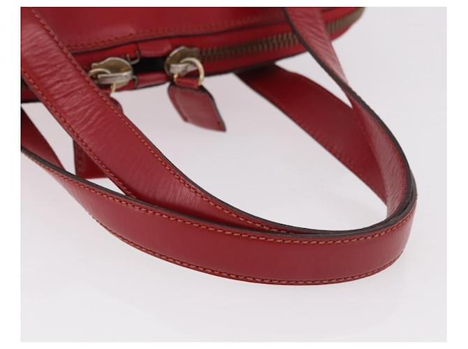 Borsa PRADA in pelle Rosso Oro Auth bs35879 D'oro - vista 7