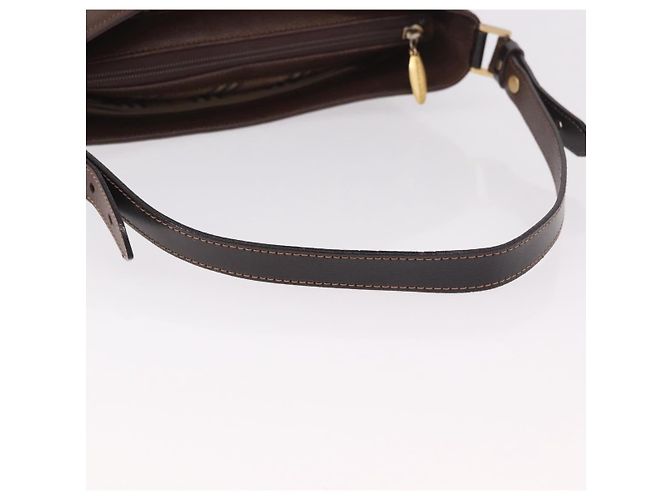 Borsa a Spalla BURBERRY in Pelle Marrone Oro Auth 189965 D'oro - vista 7