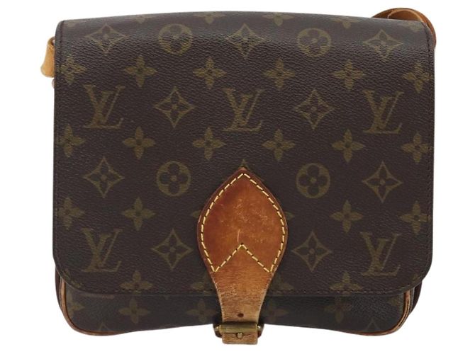 LOUIS VUITTON Monogram Cartouchiere MM Shoulder Bag M51253 LV Auth 189597 Monogramma - vista 13