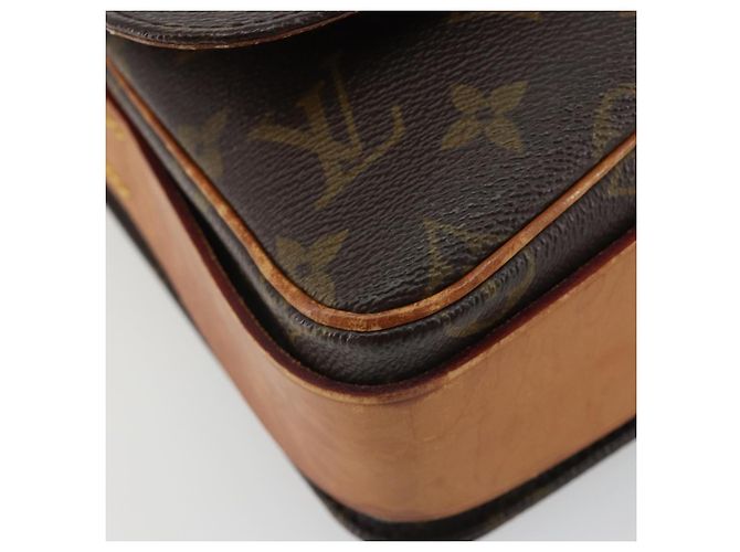 LOUIS VUITTON Monogram Cartouchiere MM Shoulder Bag M51253 LV Auth 189597 Monogramma - vista 15