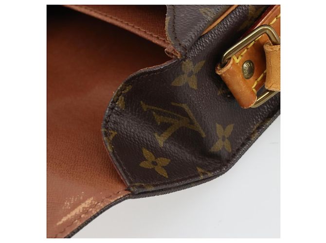 LOUIS VUITTON Monogram Cartouchiere MM Shoulder Bag M51253 LV Auth 189597 Monogramma - vista 20