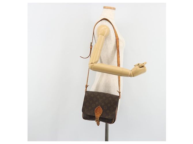 LOUIS VUITTON Monogram Cartouchiere MM Shoulder Bag M51253 LV Auth 189597 Monogramma - vista 26