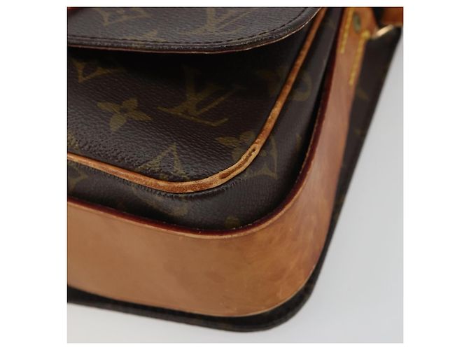 LOUIS VUITTON Monogram Cartouchiere MM Shoulder Bag M51253 LV Auth 189597 Monogramma - vista 8