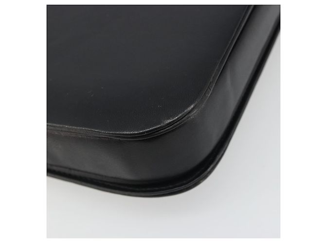 Céline Borsa a Spalla CELINE in Pelle Nera e Oro Auth mr2534 Nero D'oro - vista 17