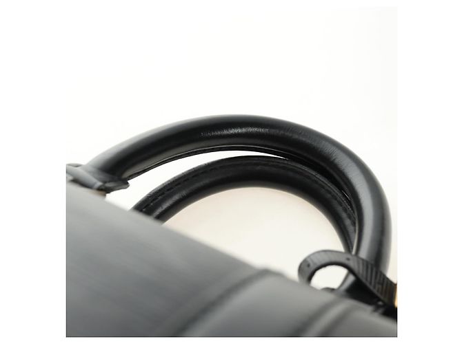 LOUIS VUITTON Epi Keepall 50 Boston Bag Noir M42962 LV Auth 188969V Nero - vista 15