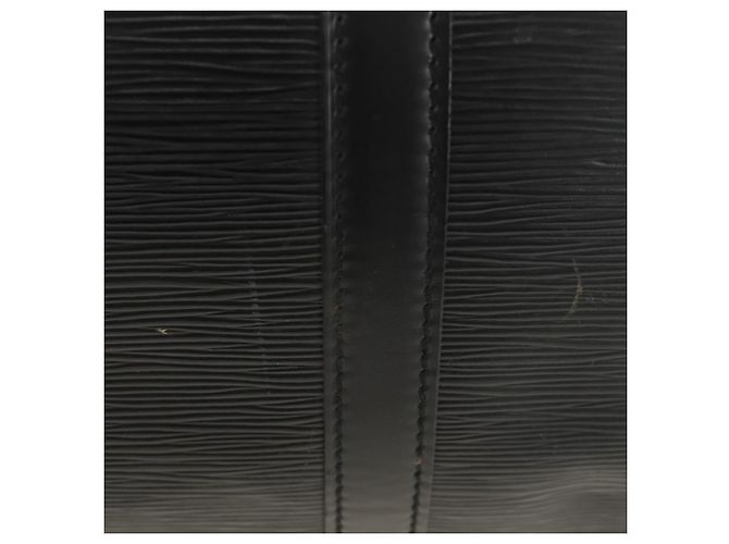 LOUIS VUITTON Epi Keepall 50 Boston Bag Noir M42962 LV Auth 188969V Nero - vista 3