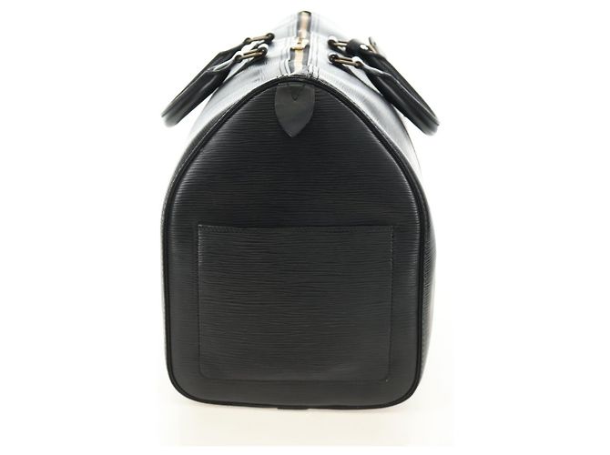 LOUIS VUITTON Epi Keepall 50 Boston Bag Noir M42962 LV Auth 188969V Nero - vista 6
