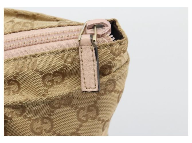 Borsa Tote GUCCI GG Canvas Sherry Line Beige 131233 Auth ka4996A - vista 10