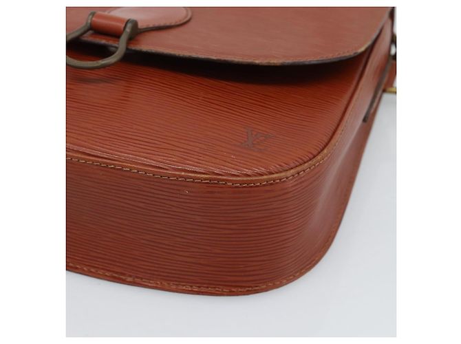 Borsa a Spalla LOUIS VUITTON Epi Saint Cloud GM Marrone M52193 LV Auth ep15008 - vista 15