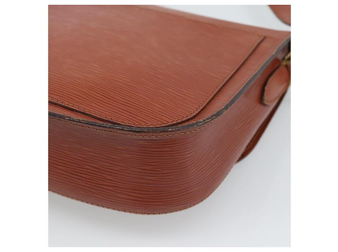 Borsa a Spalla LOUIS VUITTON Epi Saint Cloud GM Marrone M52193 LV Auth ep15008 - vista 17